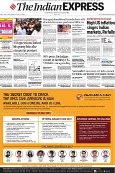 The Indian Express Mumbai - June 14th 2022