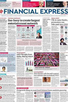 Financial Express Delhi - September 23rd 2021