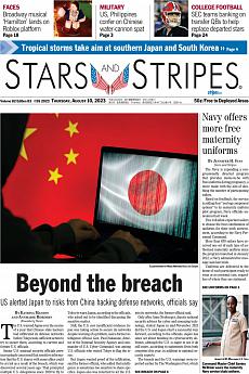 Stars and Stripes - international - August 10th 2023