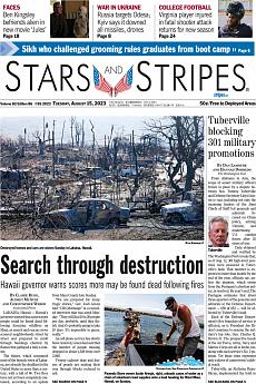 Stars and Stripes - international - August 15th 2023
