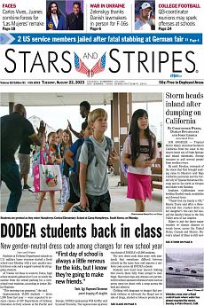 Stars and Stripes - international - August 22nd 2023