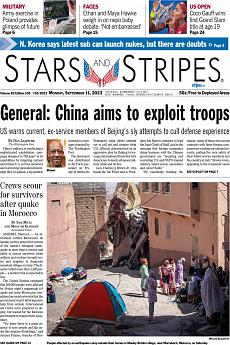 Stars and Stripes - international - September 11th 2023