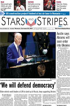Stars and Stripes - international - September 20th 2023